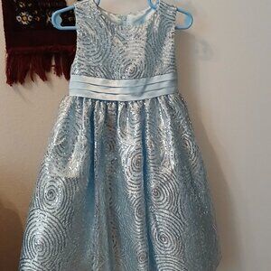 American Princess Blue Sequin Dress